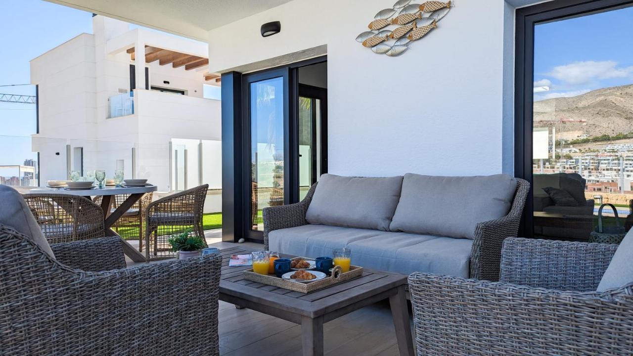 Panoramic Pool & Mountains House Apartamento Finestrat Exterior foto