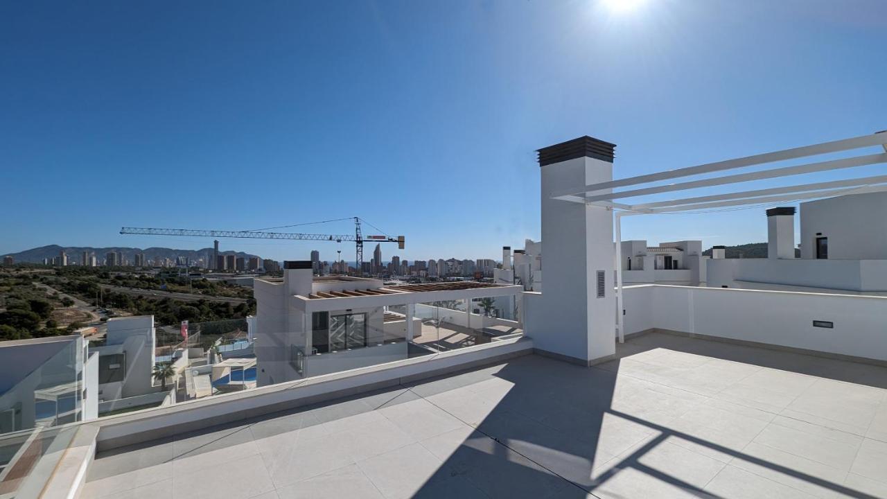Panoramic Pool & Mountains House Apartamento Finestrat Exterior foto