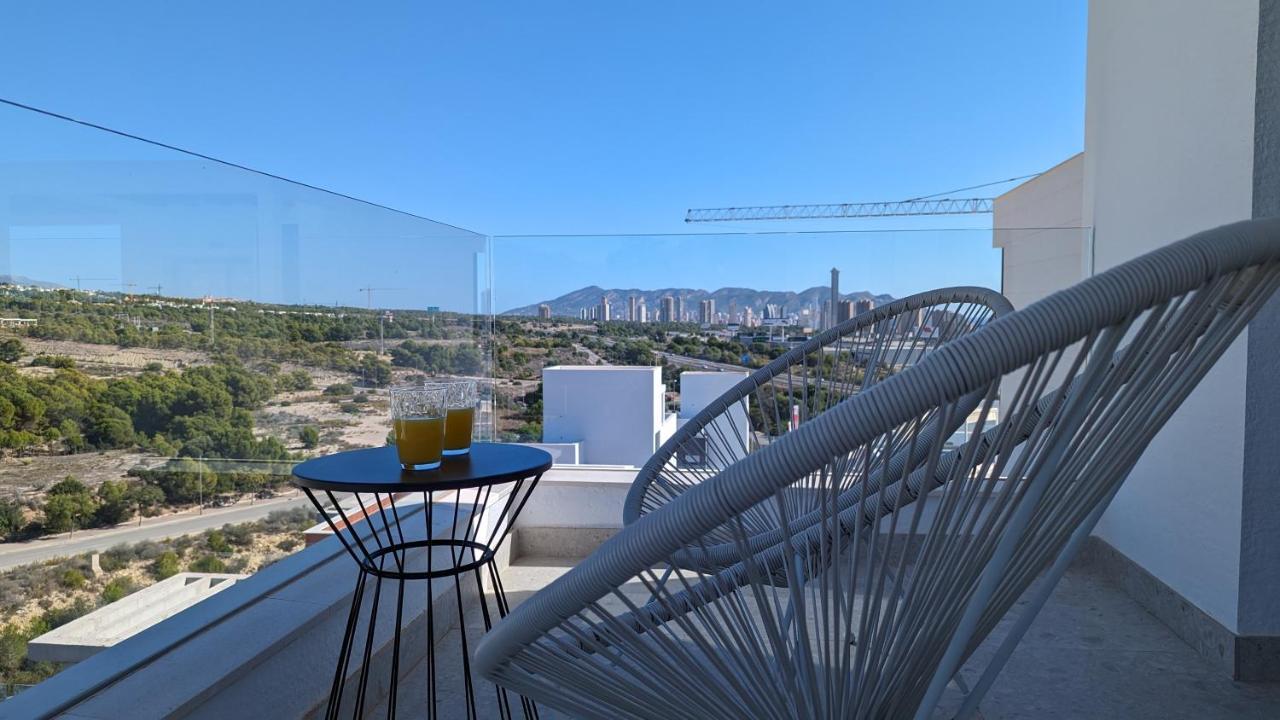 Panoramic Pool & Mountains House Apartamento Finestrat Exterior foto